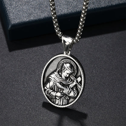 European And American Fashion Style Personalized Pendant Necklace Men's Cross