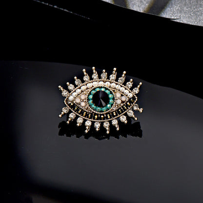 Stunning Women's Fashion Vintage Creative Devil's Eye Brooch