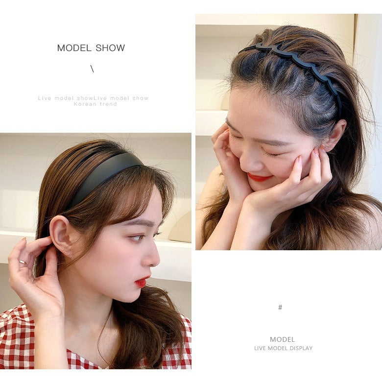 Women's Anti Slip Simple Toothed Headband