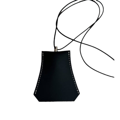 Long Leather Pull Necklace Niche Accessories