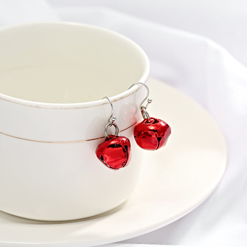 Christmas Necklace Set Jewelry Colorful Bell