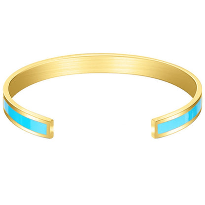 Simple All-matching Couple Style Open Oil Drop Oil Drop Bracelet