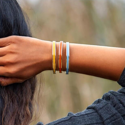 Simple All-matching Couple Style Open Oil Drop Oil Drop Bracelet