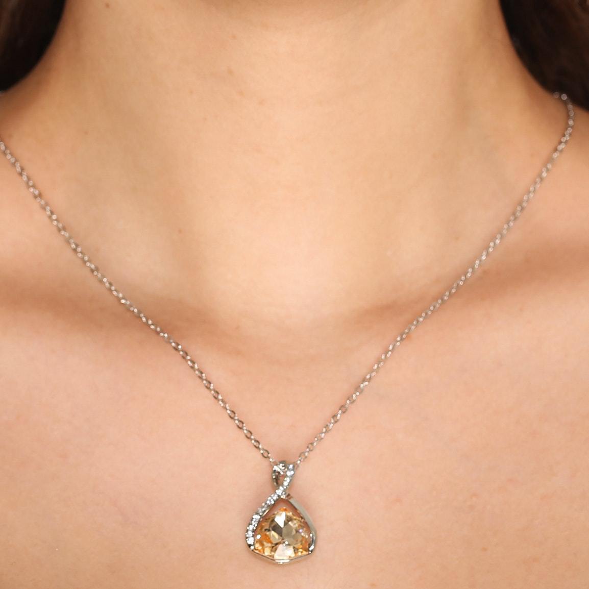 Crystal Necklace European And American Fashion Simple