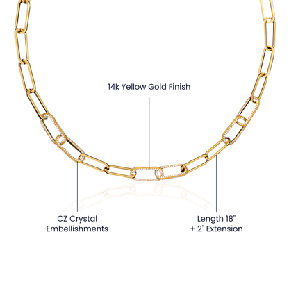 The Paper Clip Necklace