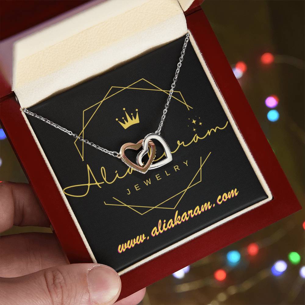 Interlocking Hearts Necklace