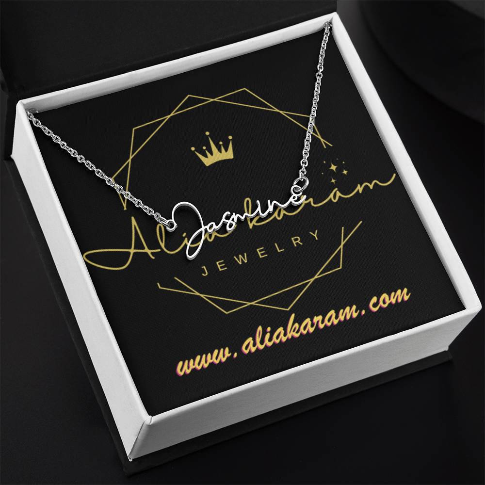 Signature Name Necklace