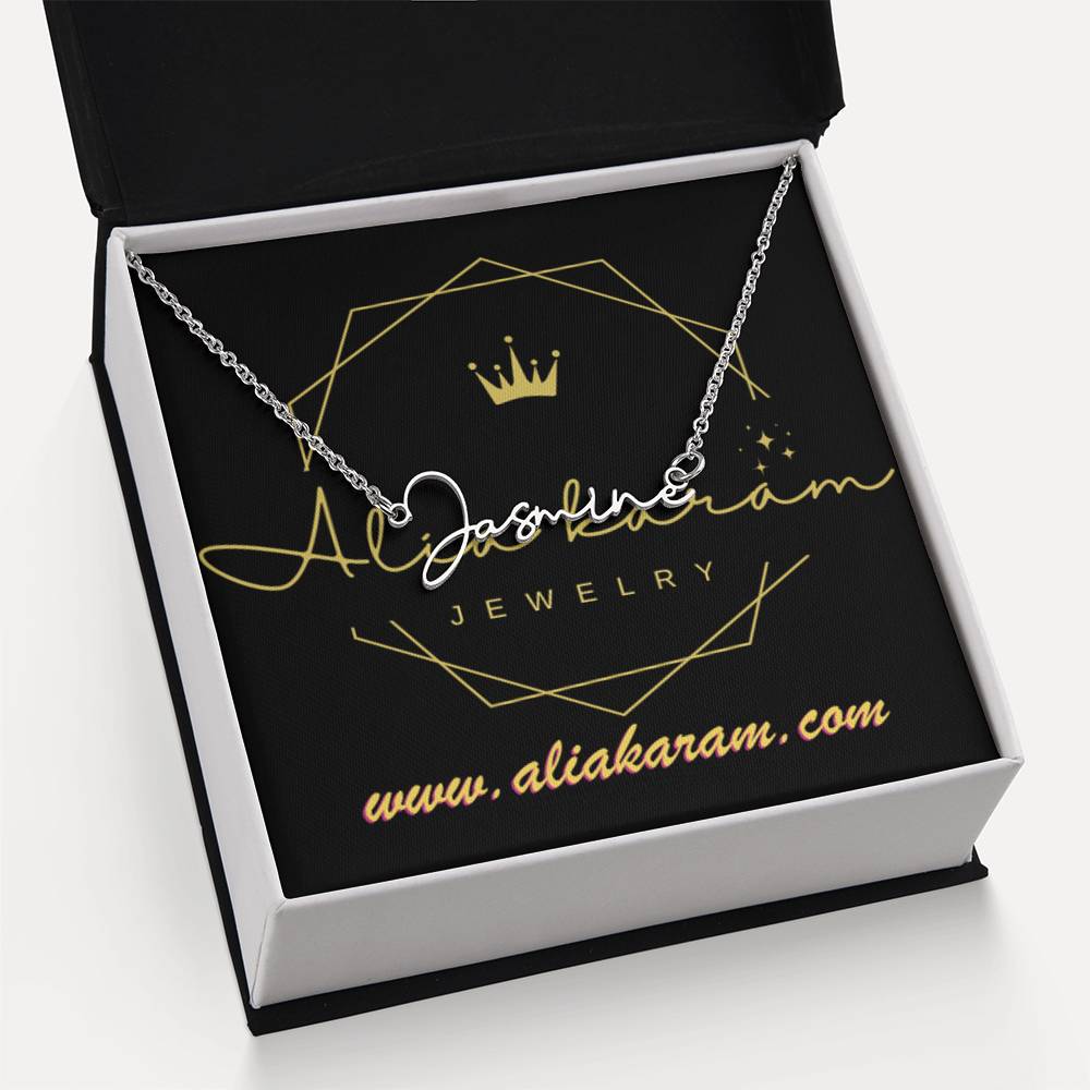 Signature Name Necklace