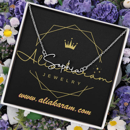 Signature Name Necklace