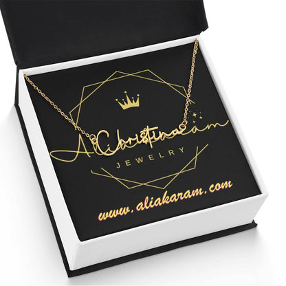 Signature Name Necklace