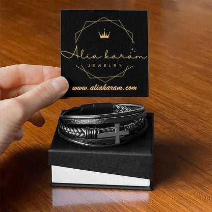 Men's Cross Bracelet