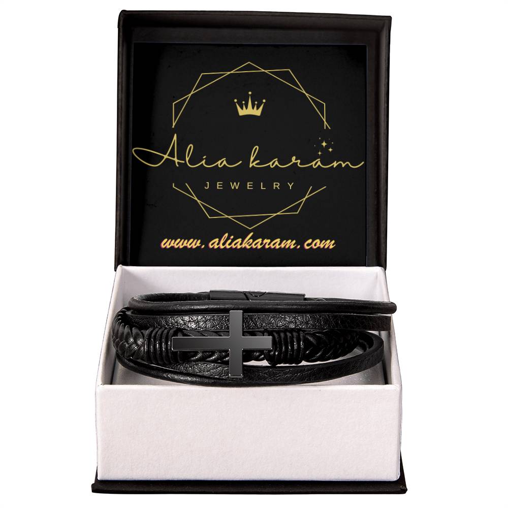 Men's Cross Bracelet