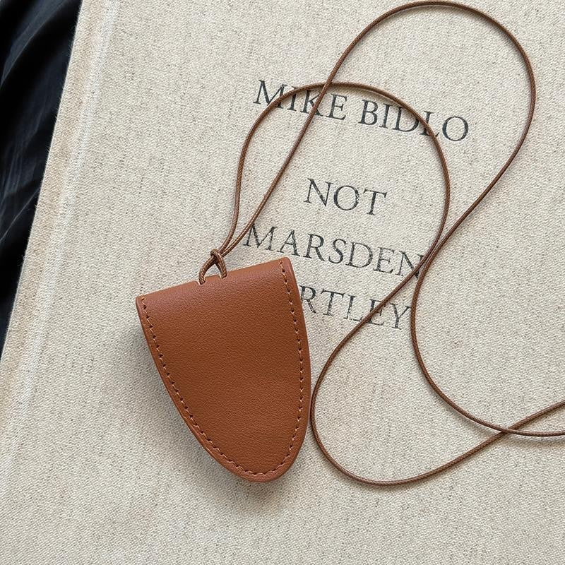 Long Leather Pull Necklace Niche Accessories