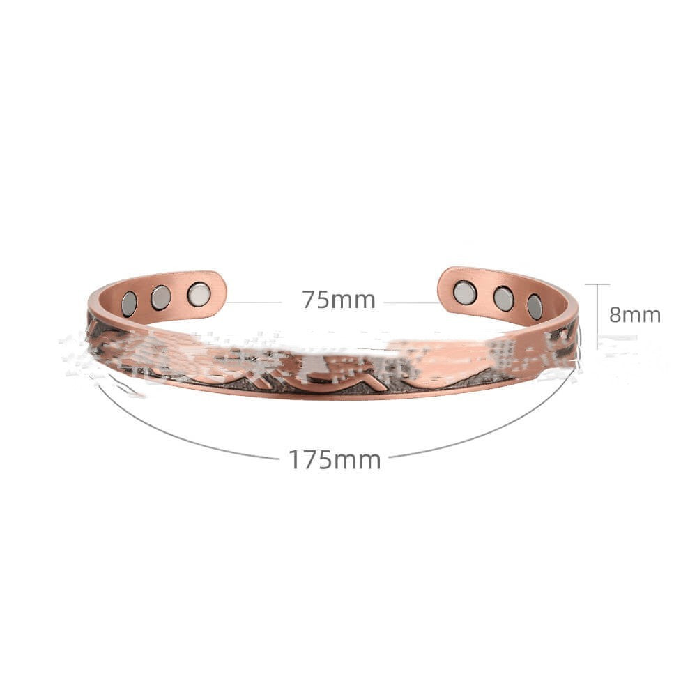 Pure Copper Magnetic Energy Sports Bracelet
