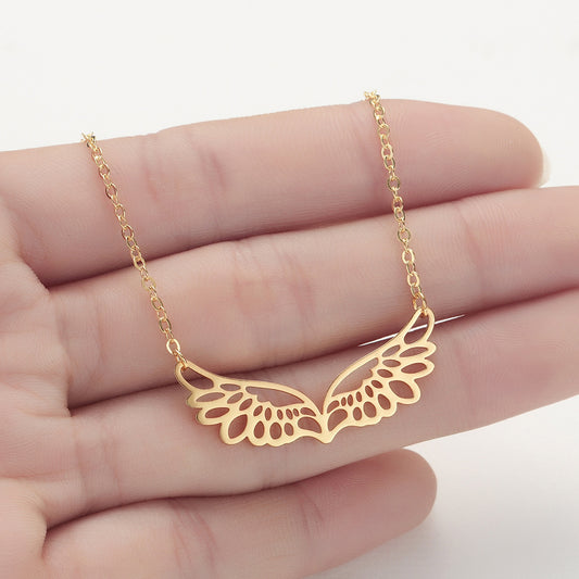 European And American Stainless Steel Necklace Female